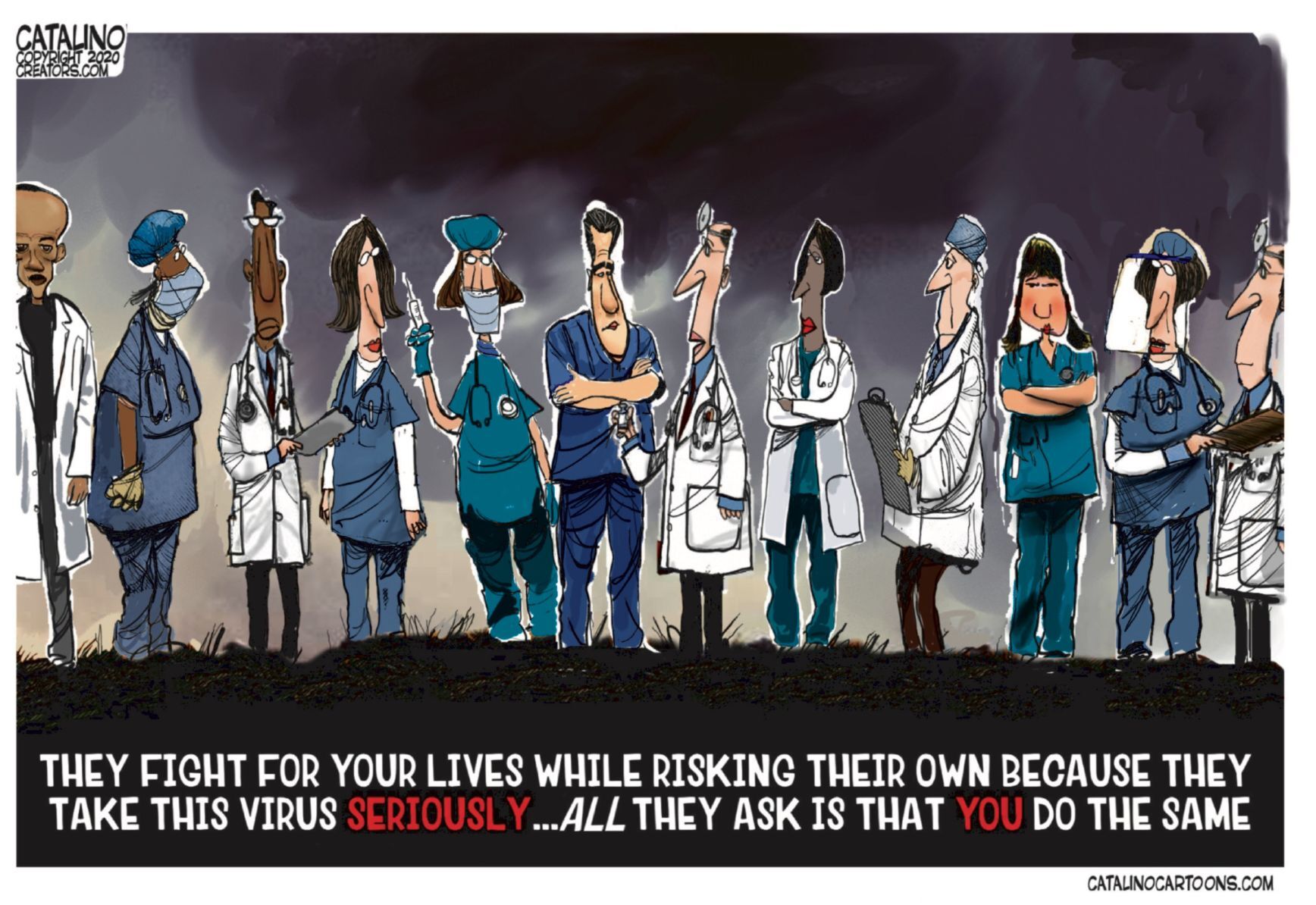 Taking the virus seriously